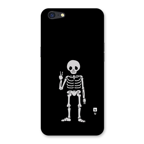 Victory Skeleton Spooky Back Case for Oppo A71