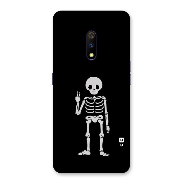 Victory Skeleton Spooky Back Case for Realme X