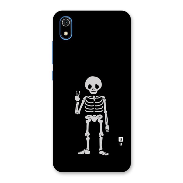 Victory Skeleton Spooky Back Case for Redmi 7A