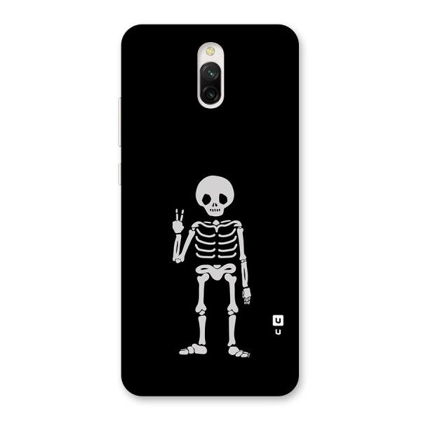 Victory Skeleton Spooky Back Case for Redmi 8A Dual