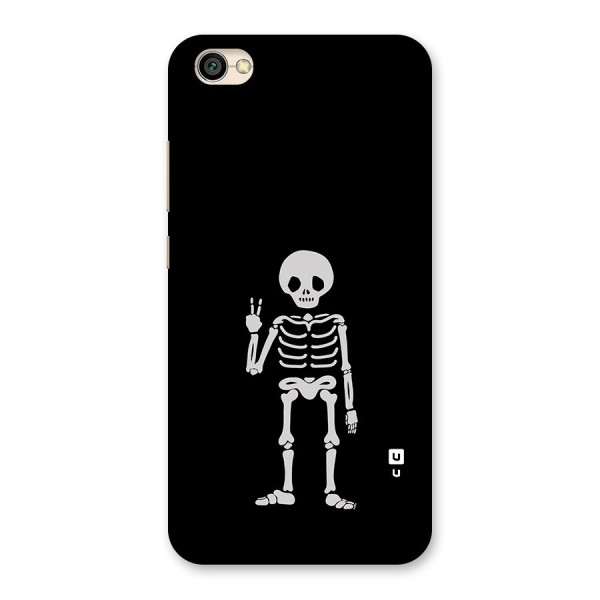 Victory Skeleton Spooky Back Case for Redmi Y1 Lite