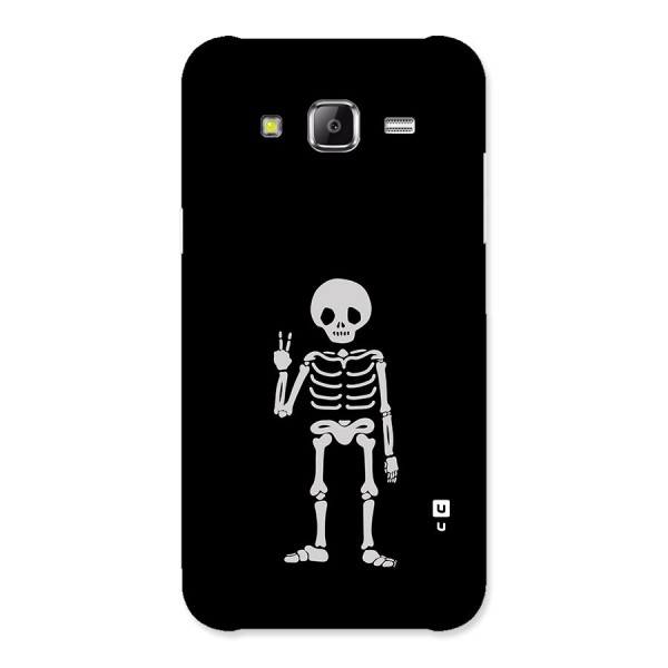 Victory Skeleton Spooky Back Case for Samsung Galaxy J5