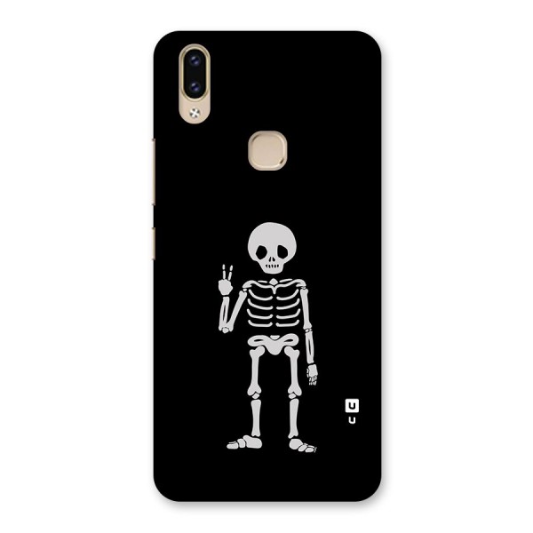 Victory Skeleton Spooky Back Case for Vivo V9