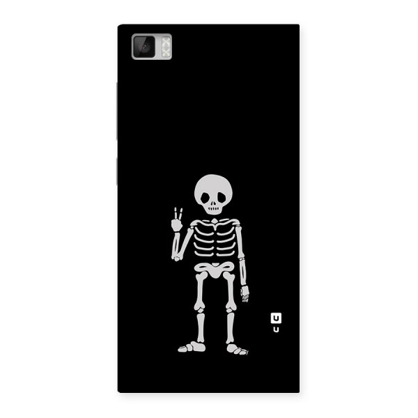 Victory Skeleton Spooky Back Case for Xiaomi Mi3