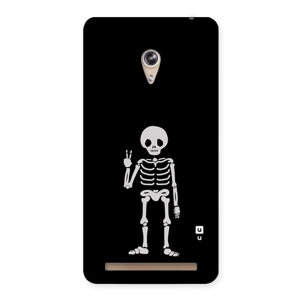 Victory Skeleton Spooky Back Case for Zenfone 6