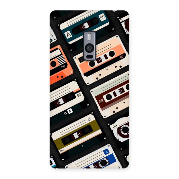 Vintage Retro Cassettes Back Case for OnePlus 2