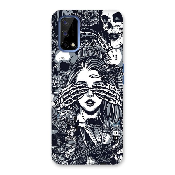 Vintage Skulls and Girl Style Back Case for Realme Narzo 30 Pro