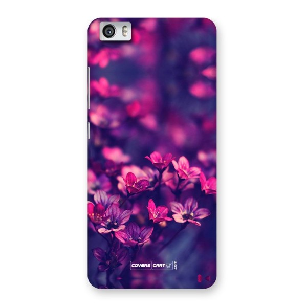 Violet Floral Back Case for Xiaomi Redmi Mi5