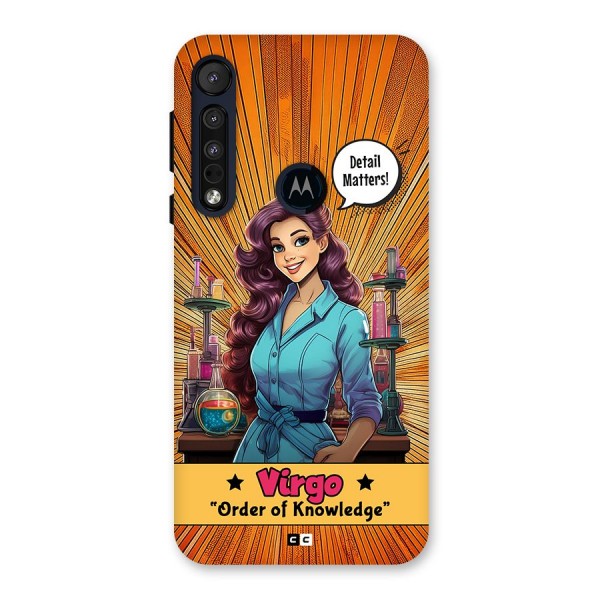 Virgo Order Back Case for Motorola One Macro