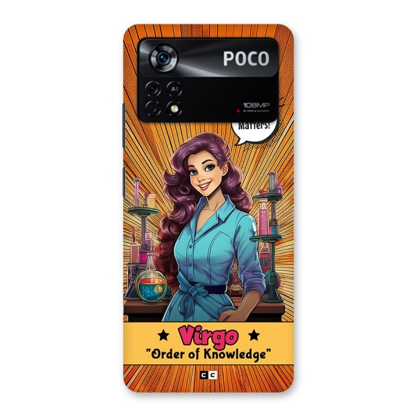 Virgo Order Back Case for Poco X4 Pro 5G