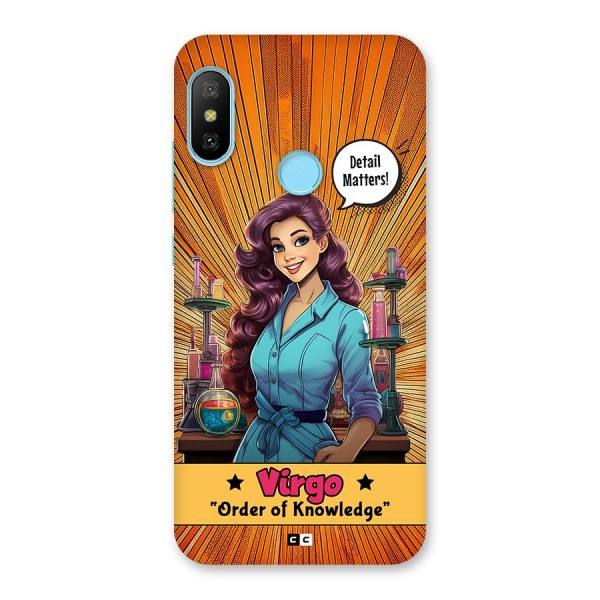 Virgo Order Back Case for Redmi 6 Pro