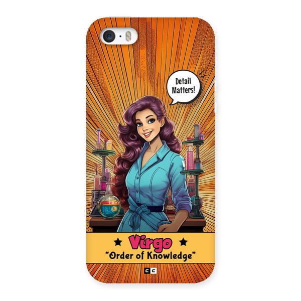 Virgo Order Back Case for iPhone 5 5s