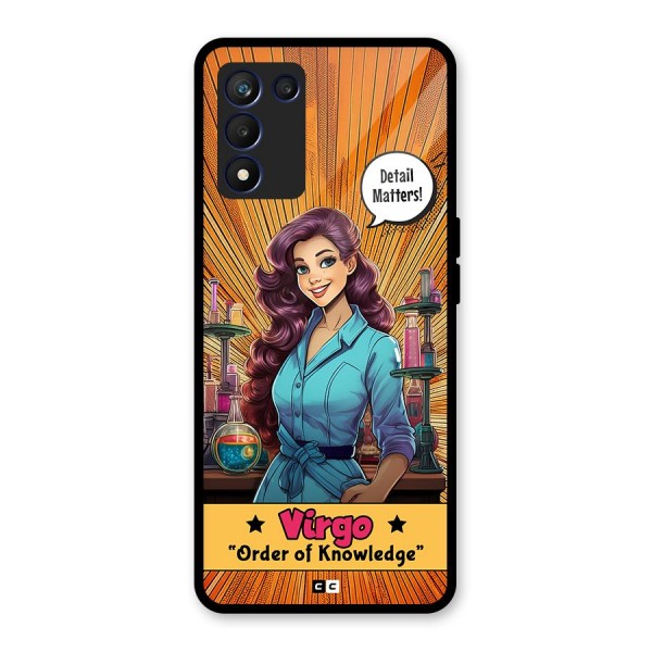 Virgo Order Glass Back Case for Realme 9 5G Speed