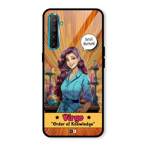 Virgo Order Glass Back Case for Realme X2