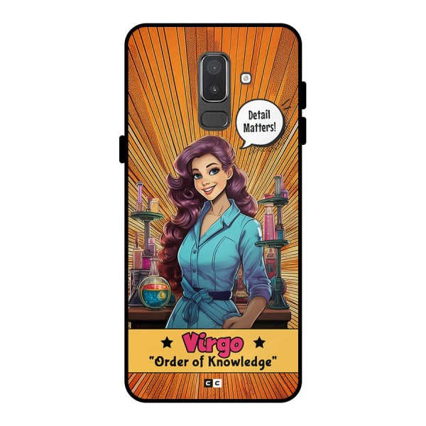 Virgo Order Metal Back Case for Galaxy On8 (2018)