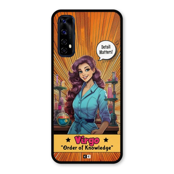 Virgo Order Metal Back Case for Realme Narzo 20 Pro