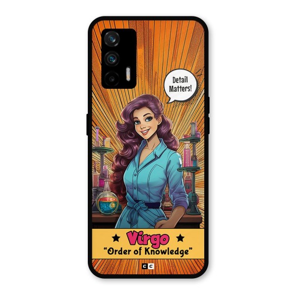 Virgo Order Metal Back Case for Realme X7 Max