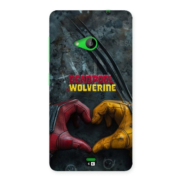 Wade Love Logan Back Case for Lumia 535