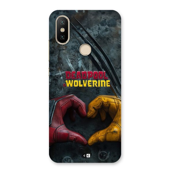 Wade Love Logan Back Case for Mi A2