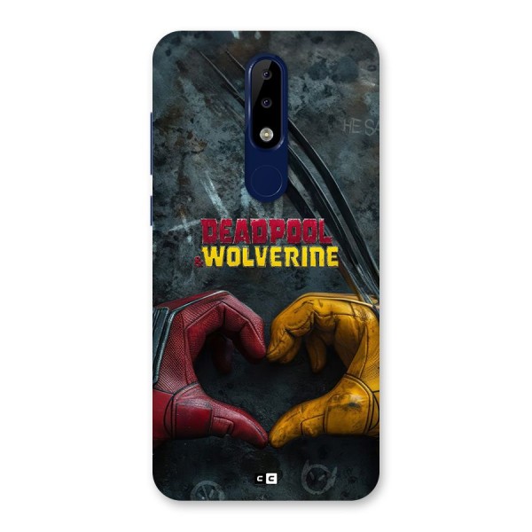 Wade Love Logan Back Case for Nokia 5.1 Plus