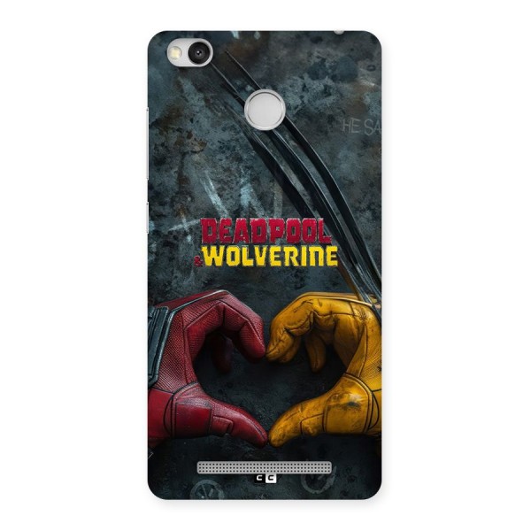 Wade Love Logan Back Case for Redmi 3S Prime