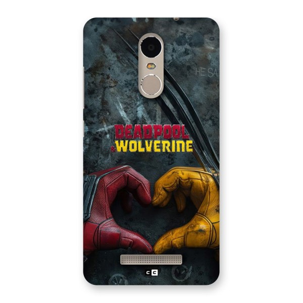 Wade Love Logan Back Case for Redmi Note 3