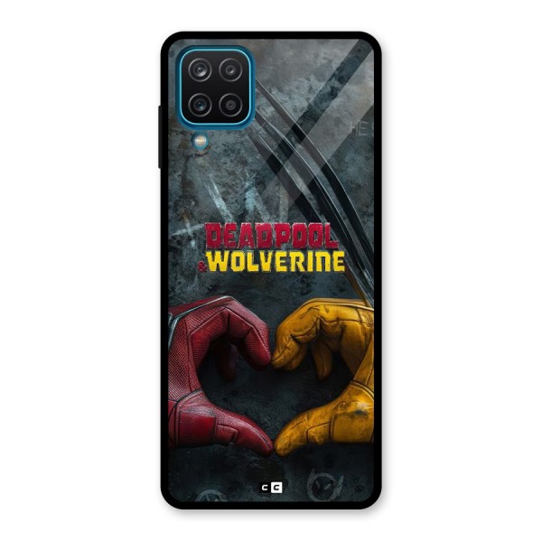 Wade Love Logan Glass Back Case for Galaxy A12