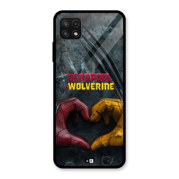 Wade Love Logan Glass Back Case for Galaxy A22 5G