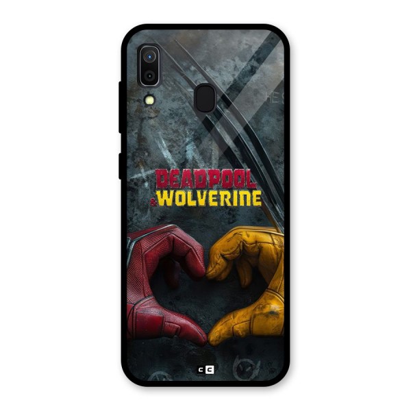 Wade Love Logan Glass Back Case for Galaxy A30