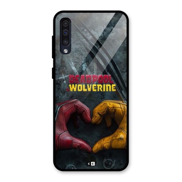 Wade Love Logan Glass Back Case for Galaxy A50