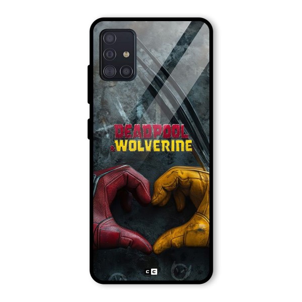 Wade Love Logan Glass Back Case for Galaxy A51