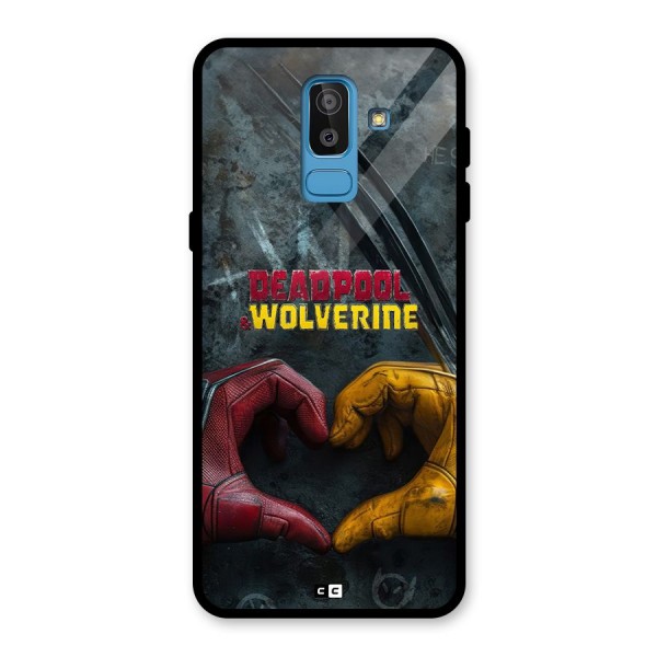 Wade Love Logan Glass Back Case for Galaxy J8