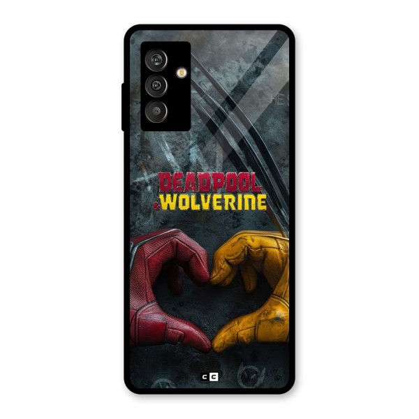 Wade Love Logan Glass Back Case for Galaxy M13