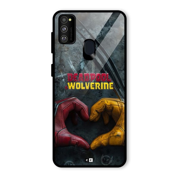 Wade Love Logan Glass Back Case for Galaxy M21