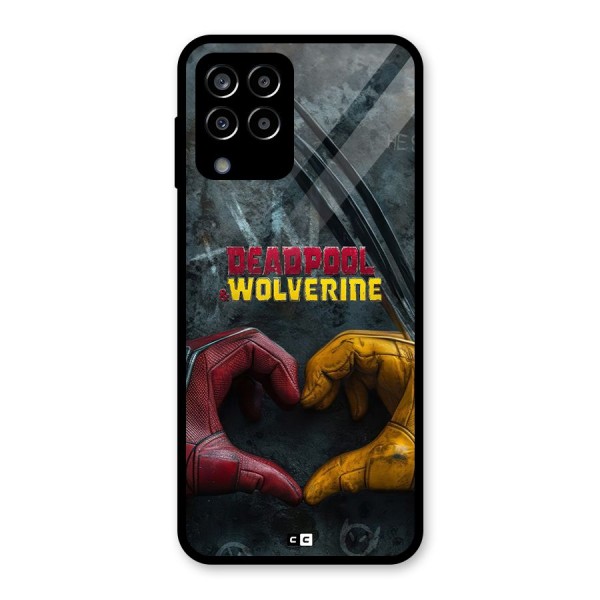 Wade Love Logan Glass Back Case for Galaxy M33