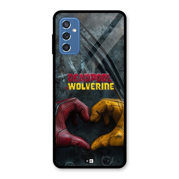 Wade Love Logan Glass Back Case for Galaxy M52 5G