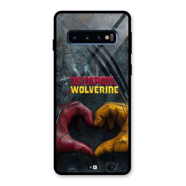 Wade Love Logan Glass Back Case for Galaxy S10