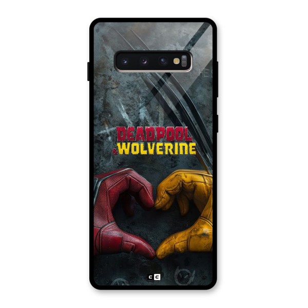 Wade Love Logan Glass Back Case for Galaxy S10 Plus