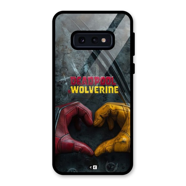 Wade Love Logan Glass Back Case for Galaxy S10e