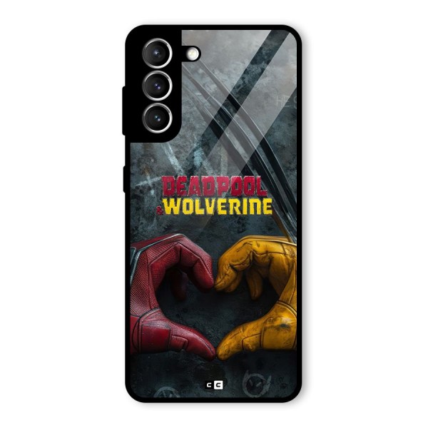 Wade Love Logan Glass Back Case for Galaxy S21 5G