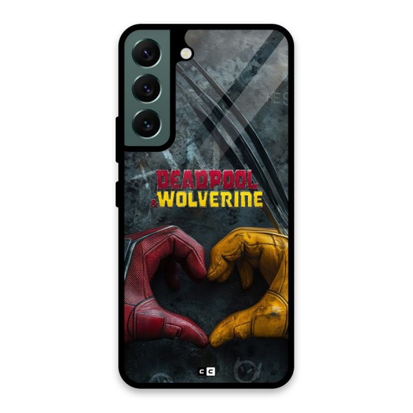 Wade Love Logan Glass Back Case for Galaxy S22 5G