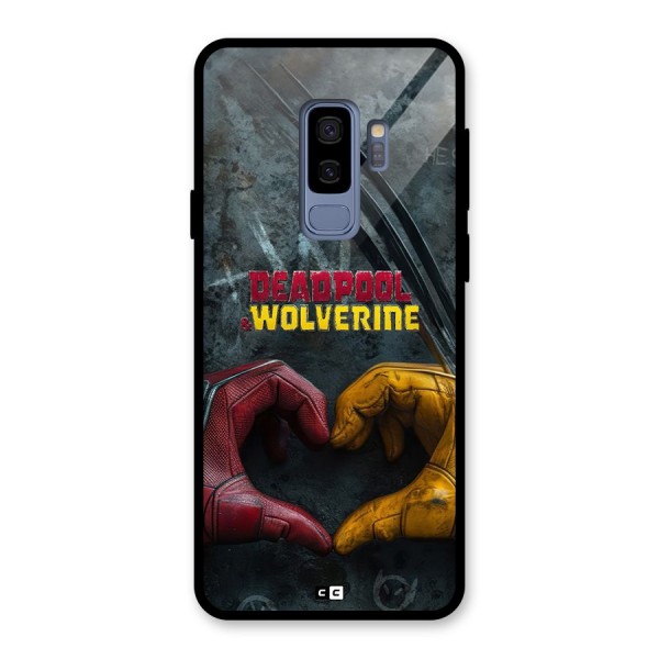 Wade Love Logan Glass Back Case for Galaxy S9 Plus