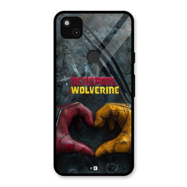 Wade Love Logan Glass Back Case for Google Pixel 4a