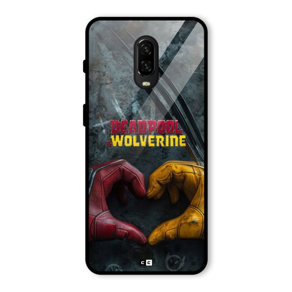 Wade Love Logan Glass Back Case for OnePlus 6T