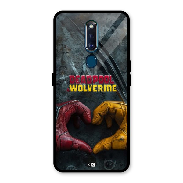 Wade Love Logan Glass Back Case for Oppo F11 Pro