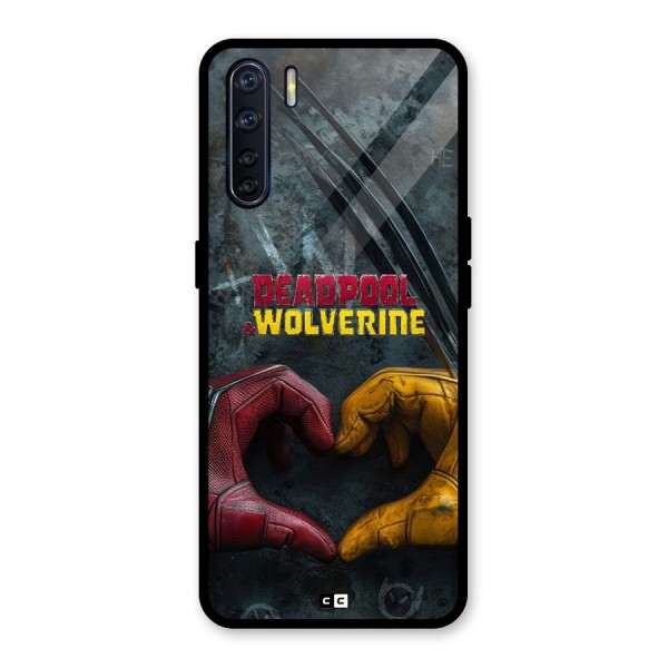 Wade Love Logan Glass Back Case for Oppo F15