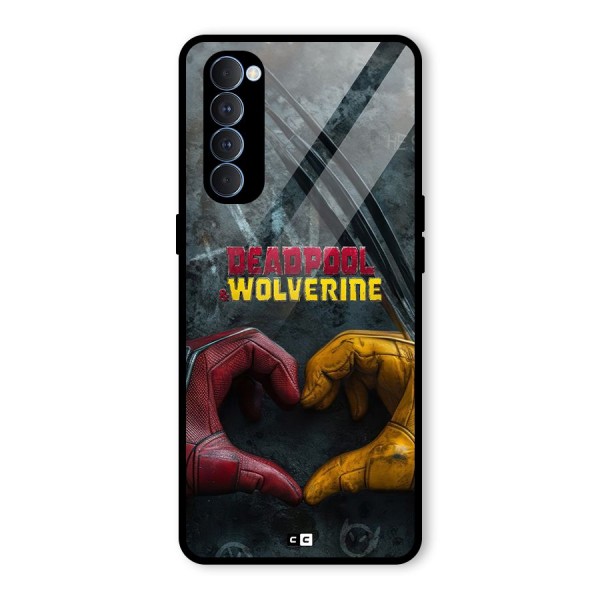 Wade Love Logan Glass Back Case for Oppo Reno4 Pro