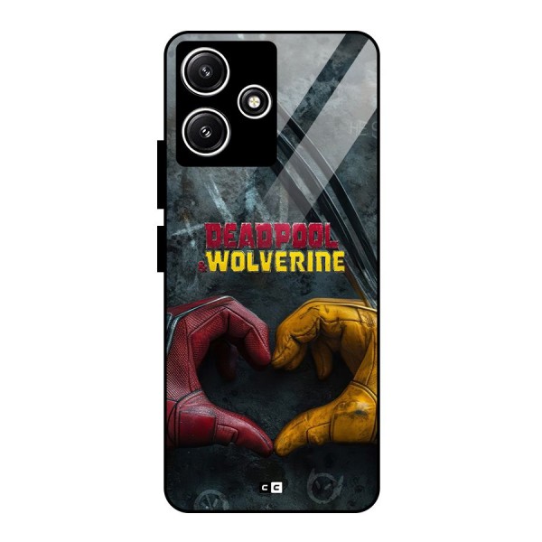 Wade Love Logan Glass Back Case for Poco M6 Pro