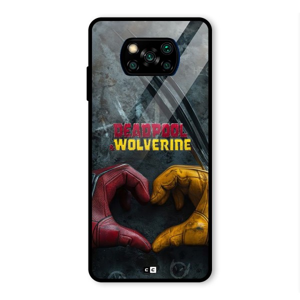 Wade Love Logan Glass Back Case for Poco X3 Pro