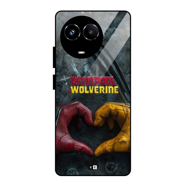 Wade Love Logan Glass Back Case for Realme 11X